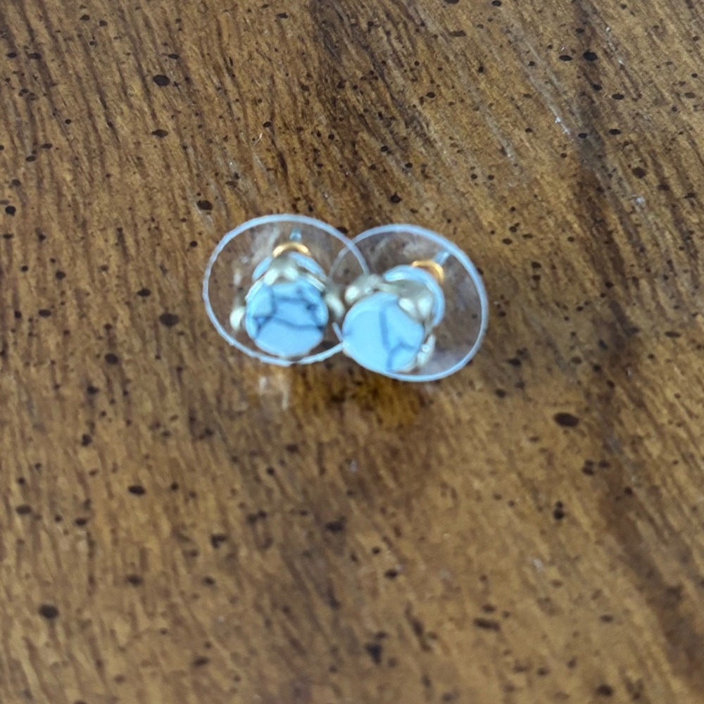 Stone Look Earrings